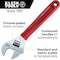 Klein Tools Adjustable Wrench Extra Capacity, 10-Inch D507-10 - alternate 10