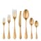 Mepra Dolce Vita Pewter Flatware Set - 32 Pieces - Gold 106422032PO - alternate 1