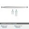 Amerock Kane 12-5/8 inch 320mm Center-to-Center Polished Chrome Cabinet Pull BP5381126 - alternate 3