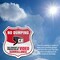 Signmission No Dumping Shield Sign This Property Is, 12 inch X 12 inch, Aluminum Metal Sign, 5PK SHI-A-5Pack-12-393 - alternate 5