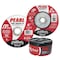 Pearl Abrasive Cut-Off Wheel, Dry, 4 1/2 in Dia, 0.045 in Thick, 7/8 in Arbor Hole Size CWRED4532A - alternate 3