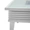 Leisuremod Walbrooke Patio Square Fire Pit and Tank Holder with Slats Design, White WWS-27-20-GL - alternate 9