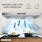 Anzzi 30-Inch 600 CFM 4-Speed Stainless Steel Under Cabinet Convertible Residential Range Hood RH-AZ0376TSS - alternate 8