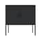 Manhattan Comfort Ava 23.6in Accent Cabinet in Black AF005-BK - alternate 6
