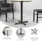 Flash Furniture Restaurant Table X-Base with 3" Dia. Tab, 22 in W, 22 in L, 28 in H XU-T2222-GG - alternate 15