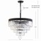 Jonathan Y Wyatt 20" 4-Light Crystal LED Chandelier, Bronze/ Clear JYL9007B - alternate 11