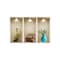 Homeroots Set of Three Ala Faux Niche 3D Peel and Stick Wall Decals, 3PK 565375 - alternate 3