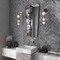 Apollo Tile Amalfi 3x12 in. Black with Amber Pearl flecks Glossy Shell, Terrazzo Elongated Subway Tile, 20PK APLAQT8807BRBLK - alternate 10