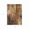Homeroots 8' X 10' Taupe Gray And Ivory Abstract Washable Indoor Outdoor Area Rug 617677 - alternate 8