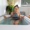 Kplunge 67in 1-Person Mono-Jet All-in-One Cold Plunge Ice Bath/Hot Tub Built-in Chiller/Heater, Chestnut CP-CH6732N - alternate 9