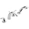Delta Classic Roman Tub with Hand Shower Trim T4705 - alternate 1