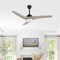 Jonathan Y Sully 52" 1-Light Contemporary Industrial Iron/Plastic Mobile-App/Remote-Controlled 6-Speed Propelle JYL9717B - alternate 12
