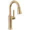 Delta Renaldi Single Handle Pull-Down Bar / Prep Faucet Lumicoat Champagne Bronze 9984-CZ-PR-DST - alternate 1