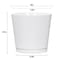 L&G Solutions 5.7 in. H X 6 in. W X 6 in. D X 6 in. D Resin Planter White PVH9106PWK - alternate 3