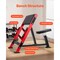 Vevor Preacher Curl Bench Adjustable Home Gym Biceps Machine Barbell Equipment ms0001 - alternate 6