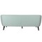 Homeroots 77" X 34" X 32" Mint Polyester Sofa 374028 - alternate 6