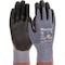 Atg Seamless Knit A2 Engineered Yarn Glove w/Premium Nitrile Coated MicroFoam Grip on Palm & Fingers, To 9457 - alternate 2
