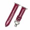 Elegani Lizard-Embossed Leather Watch Replacement Band Compatible with Apple Watch 41mm, Purple LZQR-PUR-41mm - alternate 1