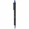 Universal One Comfort Grip Retrctble Pen, Blu, Fine, 12PK UNV15521 - alternate 2