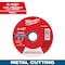 Milwaukee Tool Cut-Off Wheel, 7/8" Sz, 4 1/2" dia. 49-94-0105 - alternate 1