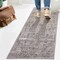 Jonathan Y Edith Distressed Medallion Low-Pile Machine-Washable Cream/Light Gray 2 ft. x 8 ft. Runner Rug WSH315A-28 - alternate 7