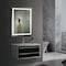 Lighted Impressions Vero Frameless 19.63'' Wx27.25'' H Vanity Mirror with Four LED Light Strips LI8356 - alternate 2