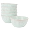Modern Southern Home Capri 6 Piece 6 Inch Stoneware Embossed Cereal Bowl Set in Egg Blue 750120979M - alternate 1