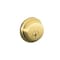 Schlage B-Series Bright Brass Brass Single Cylinder Deadbolt B60505 - alternate 1