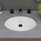 Alfi Brand ALFI brand ABC602 White 23" Oval Undermount Ceramic Sink ABC602 - alternate 9