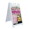 Signmission Gourmet Flavored Popcorn, A-Frame & 2 Decals Installed, Heavy-Duty Plastic Frame SBHD-D-2436-Gourmet Flavored Popcorn - alternate 1