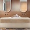 Apollo Tile Arte 1.97 in. x 7.87 in. Matte Red Ceramic Subway Deco Wall and Floor Tile 4.1 sq. ft./case, 38PK RID88TERDECM - alternate 5