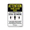 Signmission PSA, Train Station Users Practice Social Distancing, 10in X 7in Rigid Plastic, OS-NS-P-710-25382 OS-NS-P-710-25382 - alternate 1