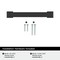 Amerock Bridgeport 3-3/4 inch (96mm) Center-to-Center Matte Black Cabinet Pull, 25PK 25VMP37031MB - alternate 4
