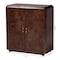 Bali & Pari Valora Real Burl Wood Storage Cabinet 262-14455-ZORO - alternate 6