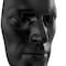 Homeroots 28" X 17" Black Face Resin Oval Hanging Dimensional Sculpture 558372 - alternate 6