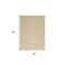 Homeroots 5' X 7' Natural And Ivory Geometric Indoor Outdoor Area Rug 569809 - alternate 8