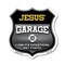 Signmission Jesus's Garage I Can Fix Everything But Stupid, 6 Inch X 6 Inch, Plastic Sign SHI-P-6-490-JESUS - alternate 1