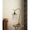 Homeroots 25" Antiqued Brass Metal Lantern Desk Lamp With Antiqued Brass Drum Shade 524696 - alternate 5