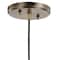 Jonathan Y Litchfield 11" Farmhouse Metal/Glass LED Pendant, Brass Gold JYL3522A - alternate 11