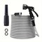 Wrightmaster 1/2 in. dia. x 50 ft. No-Kink Stainless Steel Heavy Garden Hose with 7-Pattern Spray Nozzle ZOR-GCPQF00000022 - alternate 1