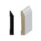 Reso Radiata pine, White, 96 in L, 0.56 in H, 3.25 in W, Primed RMB-623-96-1 - alternate 1