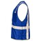 Dome75 Hi-Vis Safety Vest 2X/3X Class Non-ANSI/Enhanced Visibility , Zipper 2 Pockets, 1 Mic Tab DV1281 - alternate 4