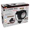 Perform Tool Power Cord Reel Retractable; 40 Foot of 12 Gauge 15 Amp Cord With Polarized Plug; Black; Wall W2278 - alternate 6