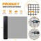 Wrightmaster 48 in. x 100 ft. 19-Gauge Black Vinyl Welded Wire Fencing Fit Most Size Animal Cages ZR-3355FR - alternate 5