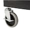 Luxor Utility Cart with Deep Lipped Plastic Shelves, 400 lb Load Capacity, 3 Shelves, 32 in L, 24 in W BKTC111GY - alternate 7