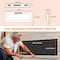 Edendirect 42 in. Insert-Type Electric Fireplace in Black, with Remote, 8H Timer, 5-Speed Flames ZR-WT-F42 - alternate 8
