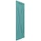 Ekena Millwork True Fit PVC Single X-Board Farmhouse Fixed Mount Shutters, Pure Turquoise, 12W x 42H, PR TFP001FH12X042PT - alternate 11
