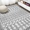 Jonathan Y Kafel Tribal Bohemian Ivory/Black 4 ft. x 6 ft. Indoor/Outdoor Area Rug SMB130E-4 - alternate 7