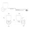 Gatco Designer II Single Sconce, Chrome 1640 - alternate 2