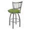 Holland Bar Stool Co 810 Contessa Stainless Steel 36in Swivel Bar Stool with Canter Kiwi Green Seat 81036SS009 - alternate 5